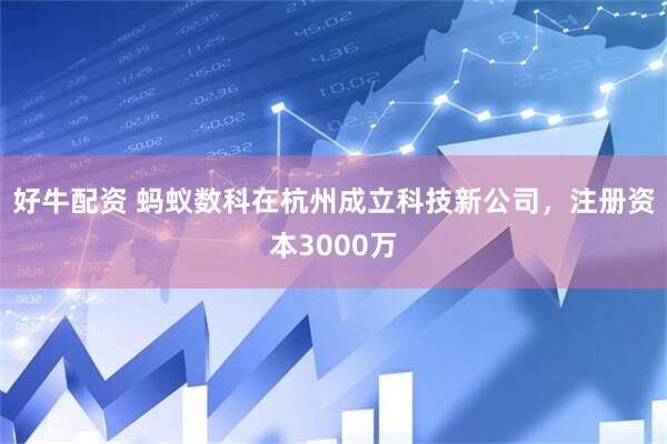 好牛配资 蚂蚁数科在杭州成立科技新公司，注册资本3000万