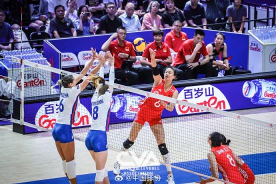盛金缘证券 中国女排收获世界联赛中国香港站“开门红”
