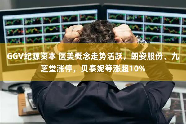 GGV纪源资本 医美概念走势活跃，朗姿股份、九芝堂涨停，贝泰妮等涨超10%