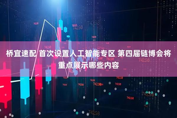 桥宜速配 首次设置人工智能专区 第四届链博会将重点展示哪些内容